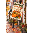 thumbnail image 5 of Purgmipth Christmas Garden Flag, Double-Sided Pumpkin Spice Holiday House Flag for Porch Yard Outdoor Decor, 28 x 40 Inch, 5 of 8
