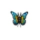 thumbnail image 2 of Flower Pot Pendant Insect Metal Glass Painted Pendant Potted Green Plant Personality Pendant, 2 of 9
