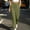 Army Green, variant on Women's Elastic-Waist Straight-Leg Pants, Neat Drawstring, Tiered Hem Stitching and Textured Details for Quick Casual Errands White S