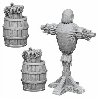 WizKids Deep Cuts Unpainted Miniature: Catapult - Primed Scenery For D&D & Tabletop Gaming