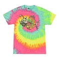 thumbnail image 1 of Wild Bobby, Funny Fishbone Skeleton Angler Fish, Animal Lover, Tie-Dye Tees, Minty Rainbow, Large, 1 of 3