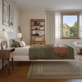 thumbnail image 3 of AFI Orleans Lit Plateforme Bas en Bois Massif Simple TG Style Traîneau Blanc, 3 of 13