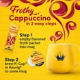 thumbnail image 4 of 2X - Gevalia Frothy Cappuccino 2-Step K-Cup Espresso Pods with Cappuccino Froth Packets, 4 of 5