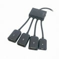 thumbnail image 7 of Chenyang CY Micro USB Host OTG 3 Port Hub Adapter Cable with Power for Galaxy S5 i9600 Note3 N9000 Phone Tablet Cable, 7 of 7