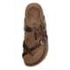 thumbnail image 5 of CUSHIONAIRE Sandalia Mujer Luna Plantilla Corcho con +Comfort BROWN OILY 7.5, 5 of 5