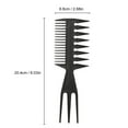 thumbnail image 4 of Amdohai 3-In-1 Combs Detangling Hair Comb Wide Tooth Comb -static Comb Hairdressing Styling Tool, 4 of 7