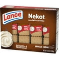 Lance Sandwich Cookies, Nekot Vanilla Creme, 8 Individually Wrapped