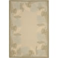 thumbnail image 2 of Safavieh Courtyard Martin Botanical Indoor/Outdoor Area Rug, Cream/Green, 5'3" x 7'7", 2 of 9