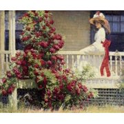 The Crimson Rambler 1908 Philip Leslie Hale (1865-1931 American) Oil on canvas Pennsylvania Academy of Fine Arts Philadelphia PA USA Canvas Art - Philip Leslie Hale (24 x 36)