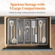 thumbnail image 3 of Organizador de utensilios Lifewit expandible para cajón de cocina gris, 3 of 8