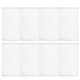 thumbnail image 1 of Estuche de plástico para billetes de 8 piezas, soporte vacío para colección, vitrina vacía para billetes, 1 of 5