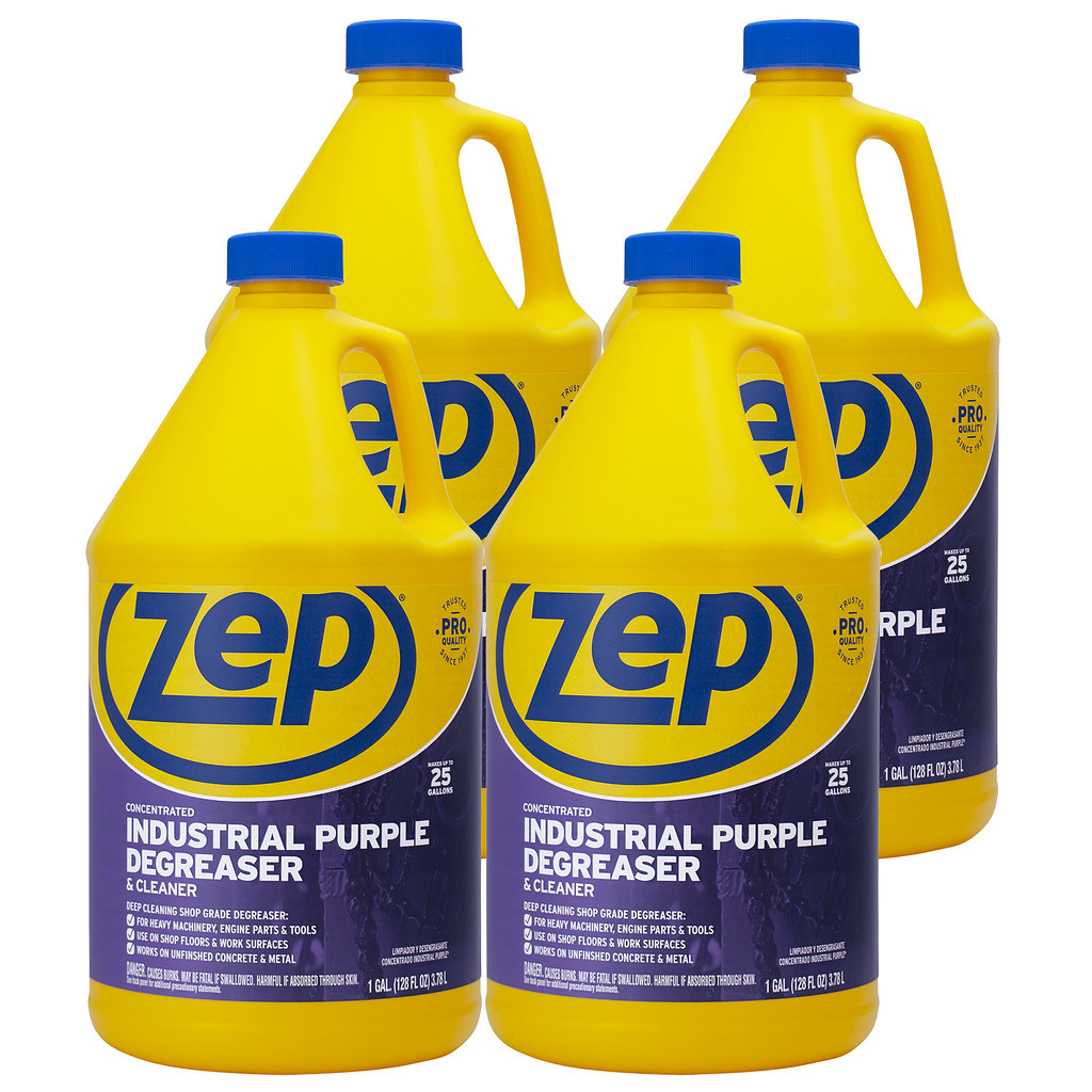 Zep Industrial Purple Cleaner and Degreaser Concentrate 128 Ounces
