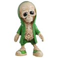 thumbnail image 1 of Dibujos animados de Halloween Esqueleto Estatuilla Estatua Accesorios para fotos Resina Coleccionable Adorno decorativo Escultura de esqueleto para Verde, 1 of 8