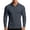 Dark Gray, variant on Golf Shirts for Men Quarter Button Long Sleeve Collared Neck Business Casual Workwear Shirts