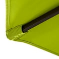 thumbnail image 6 of WestinTrends Paolo 9 Ft Patio Umbrella with Base Included, Market Table Umbrella with 20 Inch Fillable Black Round Base, Lime Green, 6 of 7