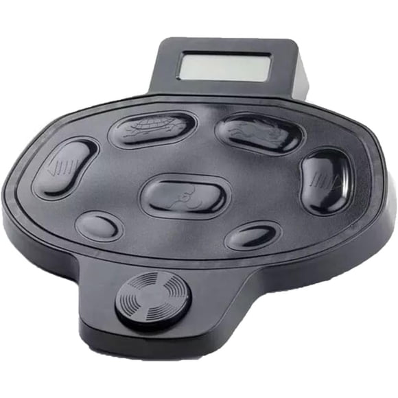 AQUOS HAWING Version 2.4G Commande Sans Fil à Pied pour Moteur de Traîne Électrique 50700/50718D/50706 pour la Pêche à l'Achigan sur Bateau à Achigan, Jon boat, Bateau Ponton, Bateau Gonflable, Non Compatible avec Moteur GPS