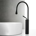 1X Modern Bathroom Basin Faucet Deck Mounted Sink Tap Hot Cold Water