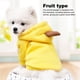 thumbnail image 4 of Sudadera con capucha para mascotas Invierno Otoño Fruta Animal Chaqueta con capucha Traje Ropa Traje Festival de clima frío Ropa Sudadera Tipo 2 L Eigraketly PT000572-10, 4 of 7