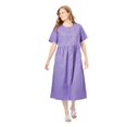 thumbnail image 1 of Woman Within Plus Size Short-sleeve Denim Dress, 1 of 5