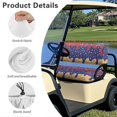 thumbnail image 6 of HUIACONG Ice Cream Print Golf Cart Seat Covers 2 Pack, Keep Seat Comfortable and Cool Easy to Clean Golf Cart Seat Covers 2 Piece for Golf Carts, 6 of 7