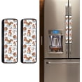 thumbnail image 2 of NeuKim Cartoon Cute Squirrels Fall Winter Snow Refrigerator Door Handle Covers Kitchen Appliances Gloves for Microwave Dishwasher Fridge Door Cloth Protector Covers, 2 of 7