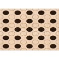 thumbnail image 1 of Ahgly Company Machine Washable Indoor Rectangle Transitional Sienna Brown Area Rugs, 2' x 5', 1 of 7