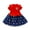 Red, variant on Aayomet Girls Dress Toddler Girl Polka Dotted Multilayer Ruffled Long Sleeve Tutu Party Dresses,Pink 3-4 Years