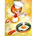 thumbnail image 1 of (K1787) Resina La Serie Personajes Con Diamantes Completos 30*40CM, 1 of 9