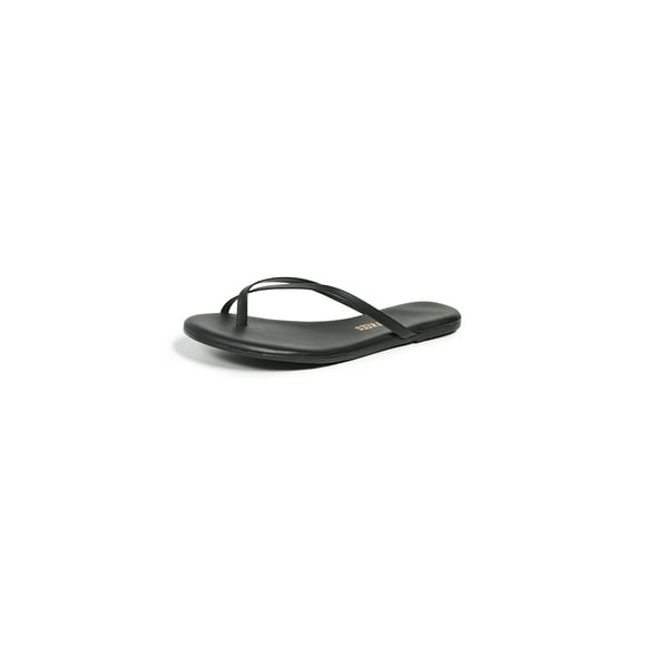 TKEES Women's Riley Flip Flops, Sable, Tan, 8 Medium US