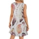 thumbnail image 4 of Mujeres verano casual sin mangas cuello redondo gradiente impreso bolsillo manga vestidos vestido suelto OAVQHLG3B Store lin121212, 4 of 5