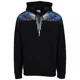 thumbnail image 5 of Sudadera con capucha para hombre y mujer con estampado de alas de plumas y retazos en blanco y negro de Marcelo B para otoño/invierno, 5 of 5