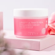 Jigott Ultimate Real Collagen Cream, Brightening & Wrinkle Improvement, Firming Effect, Moisturizer, Skin Care, Smooth Skin, Skin Texture Care, Anti-Wrinkles 5.07 fl. oz. (150ml).
