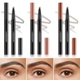 thumbnail image 3 of Kokovifyves 4-Tip Brow Pen,Liquid Water Eyebrow Pencil Simulation Eyebrow Color Rendering Natural Sweat Eyebrow Pencil 2ml, 3 of 3