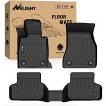 Nilight TPE Floor Mats for BMW 5 Series G30 520i 530e 530i 535i 540i 540d 550i 2017 2018 2019 2020 2021 2022 2023, All Weather Custom Fit Heavy Duty Floor Liners