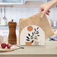 thumbnail image 2 of Yayeee Napkin Holder for Table Kitchen Paper Tissue Organization, Art Plant and Sun, 2 of 8