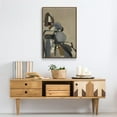 thumbnail image 6 of Landslide Framed Premium Gallery Wrapped Canvas - Ready to Hang - 27 x 41 - Walnut Floating Frame, 6 of 9