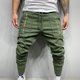 thumbnail image 5 of Pantalones De Hombre Pantalones De Chándal Con Cordón Para Hombre Simplicidad Moda Fantástica Moda Hombres Pantalones Largos Cargo, 5 of 5