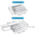 thumbnail image 3 of Foldable Stainless Steel Toaster Plate Portable Outdoor Camping Bread Toaster Grill, 3 of 5