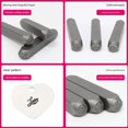 thumbnail image 6 of Osdhezcn Steel Punch for Metal Engraving Rings Pendant Charm Clear Impressions Easy to Apply Portable and Convenient, 6 of 7