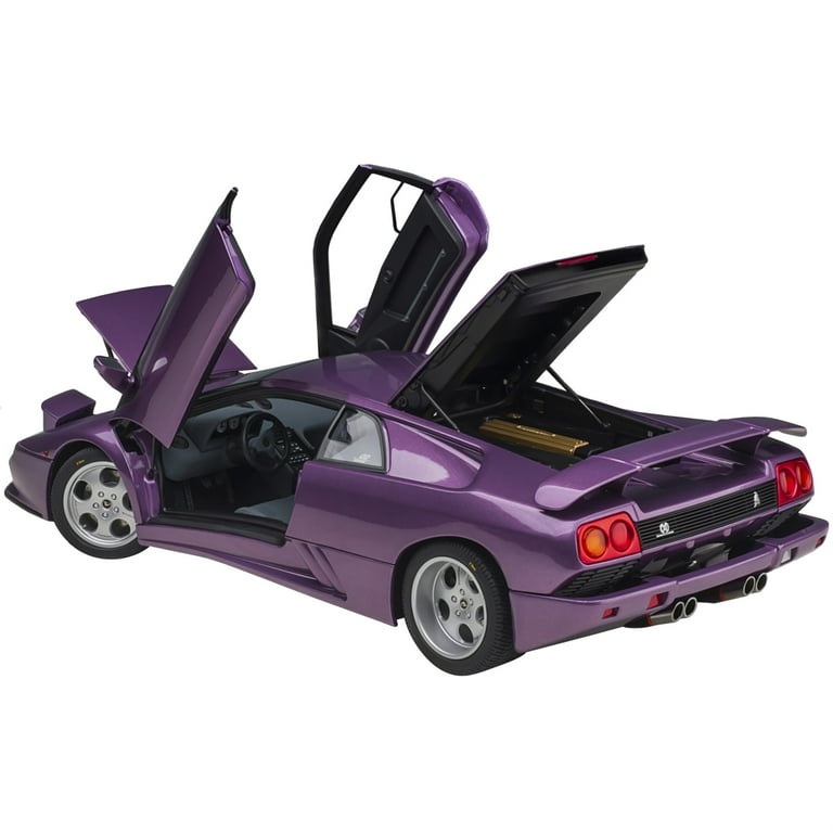 車　ＡＵＴＯ・Ａｒｔ　1/18　Ｌａｍｂｏｒｇｈｉｎｉ　Ｄｉａｂｌｏ　ミニカー Lamborghini Diablo SE30 Viola Purple Metallic 1/18 Model Car