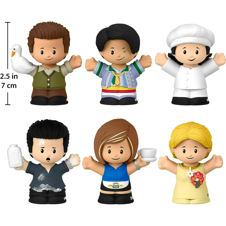  Little People Collector Parks and Recreation Special Edition  Set in Display Gift Box for Adults & Fans, 4 Figures : Toys & Games