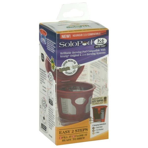 Solofill SoloPod K4 Chrome Filter Cup 