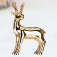 thumbnail image 2 of EeaseCA Light Luxury Style Ceramic Deer Gold Plating Decoration for Home Wine Cabinetf, 2 of 8