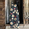 thumbnail image 3 of Spring Summer Plus Size Boho Overalls for Women Cloth Floral Printed Jumpsuits Spaghetti Strap Rompers Gray M, 3 of 3