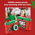 thumbnail image 4 of Mini Camera Qwtwty Kid's Camera Christmas Gift 2400W Front And Rear Cameras Can Take Photos Record Videos Listen to Music Toy, 4 of 7