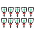 thumbnail image 2 of Irrigation Nozzle,10 Set Rotating G Refraction Nozzle Spray Nozzle Rapid Response, 2 of 14