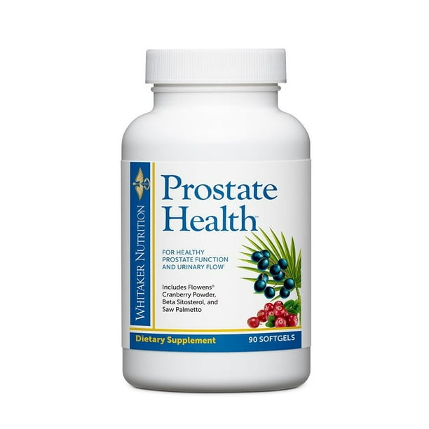 Dr. Whitaker's Prostate Health with Saw Palmetto Extract, Flowens