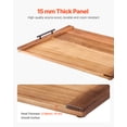 thumbnail image 4 of VEVOR Noodle Board Stove Cover, Stove Top Cover Board for Gas Burner & Electric Stove, Acacia Wood Cutting Board with Handles, RV Stovetop Cover/ Kitchen Sink Cover for Counter Space & Tray, 4 of 9