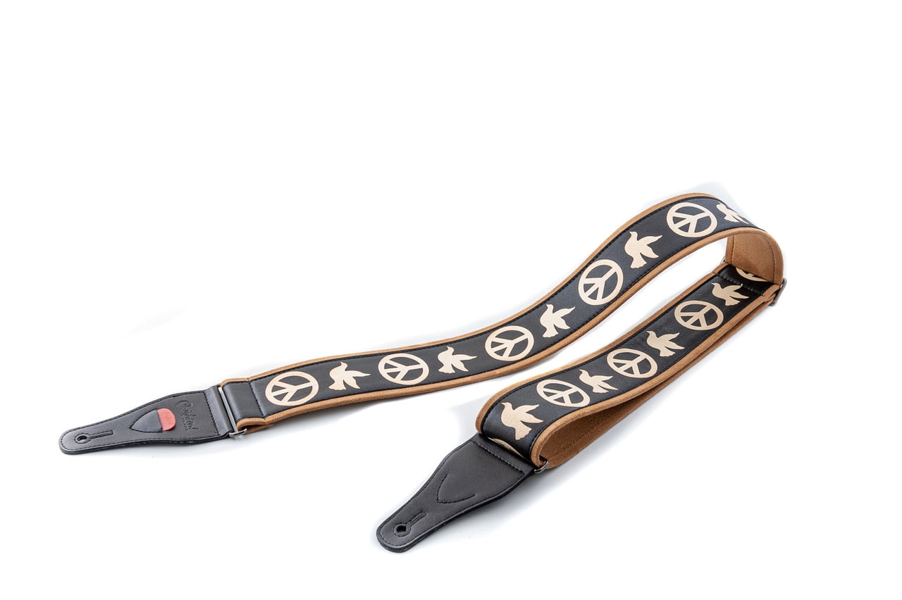 RightOn! Straps Legend Peace Doves Guitar Strap