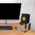 thumbnail image 2 of Shisuyan Desktop Speaker Stand Metal Speaker Bracket Computer Speaker Storage Holder, 2 of 9